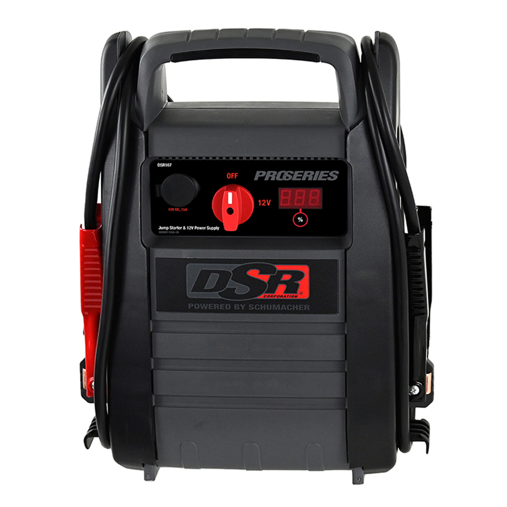 Schumacher ProSeries DSR167 12V Jump Starter and Portable Power Station, 2250 Peak Amps